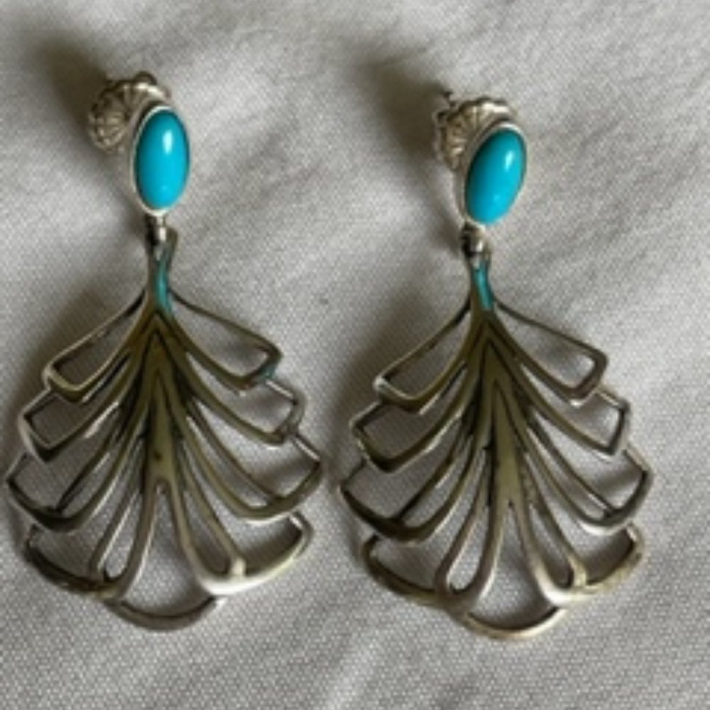 Vintage Turquoise Earrings